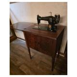 Singer Sewing Machine in table