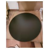 Brand new in the box.Black tabletop three foot