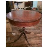Mersman Mahogany Drum Table