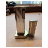 (2) VTG Lighters: Short One is a Zippo