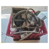 Is tub of plumbing stuff