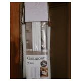 NIB LTL Home Products Oakmont 48" x 80" White