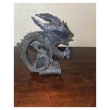 6" Fantasy Dragon Statue