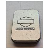 Vtg Harley Davidson Zippo in Case