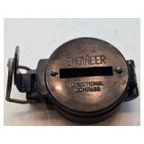 Vintage Engineer Lensatic Directional Compass