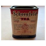 Antique Schoenfeld Tea Tin