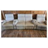 Electric Reclining Sectional Couch