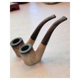 (2) Meerschaum Pipes