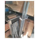 Galvanized steel pipe.