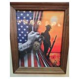 13.5"× 16.5 Patriotic Print