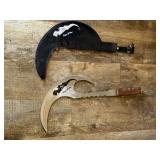Dragon of Heart Sickle Style Knife