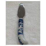 Lord & Taylor Cheese Knife w/Porcelain Handle