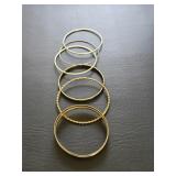 (6) Stacking Bracelets