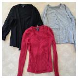 (3) S/M Banana Republic Sweaters