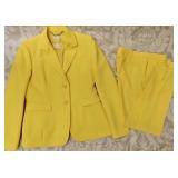 Altuzarra Yellow Pants Suit w/ Berer Tank MD/44
