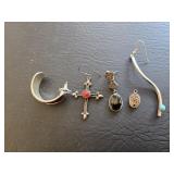 Turquoise Single Earrings, Jewelry Making Beads &