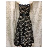 A. B. S. Evening By Allen Schwartz Designer Peach