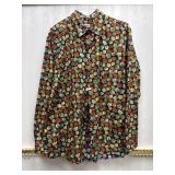 Sz: XL Bullock & Jones Menï¿½s Leaf Pattern Shirt