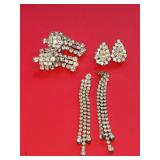 (3) Prs Rhinestone Earrings