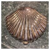 Golden Seashell Compact made by "Lalicerd"