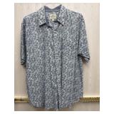 Sz: XL True Grit  Mens Floral shirt