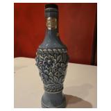 1967 Jim Beam Blue Floral Whiskey Decanter.