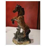 1967 Jim Beam Brown Stallion Horse Decanter.