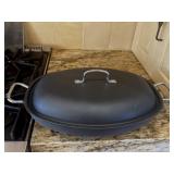 VTG 16" Calphalon Hard Anodized Aluminum Oval