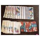 (8) Cloth Placemats,  (16) Cloth Napkins &