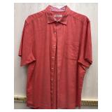 Sz: XL Tommy Bahama Pink Menï¿½s Shirt