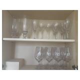 Huge Lot of Plastic Stemware & (3) Giant Goblets