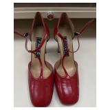 Sz: 7.5 Fï¿½ale Collection Cherry Red Patent