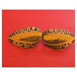 Copper Clip-On Earrings