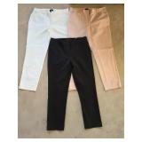 (3) Sz 8 White House Black Market Slim Ankle