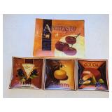 Appetizer Tray & (3) Small Appetizer Plates