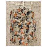 Tommy Bahama Silk Blouse Sz MD