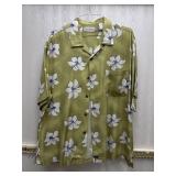 Sz: XL Tehama Silk Menï¿½s Floral Shirt