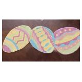 36" Heavy Beaded Easter Egg Table Runner