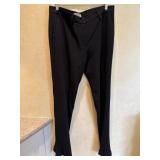 Sz 46 Etro Black Crepe Formal Pants