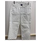 Sz: 6 ï¿½NYDJï¿½ Womenï¿½s White Cropped Jeans