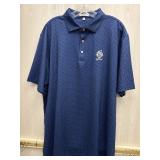 Sz: XL Peter Millar Menï¿½s Blue Shirt