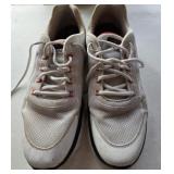 Sz 11 Mens Skechers Glide Step White, Black, Red