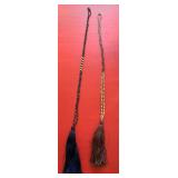 (2) Zacasha Long Beaded Necklaces w/Tassels