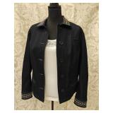 Christine Alexander Denim Jacket & Embellished