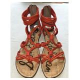 Sz 8 Sam Edelman Gianni Gladiator Sandals in a
