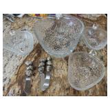 Boston Warehouse Strawberry Themed Bowls & Cheese