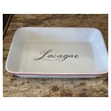 Vintage Bon Appetit LASAGNA PAN Fine China Japan