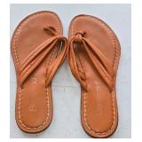 Sz 8 Bernardo Sandals in Orange Leather