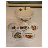 (6) Williams-Sonoma Harvest Market French Fruit