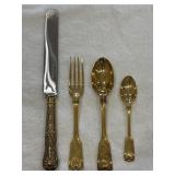 Beautiful Set of Crichton Cutlery Pieces Includes